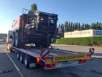 Fixed price Exceptional transport in Brussel BE